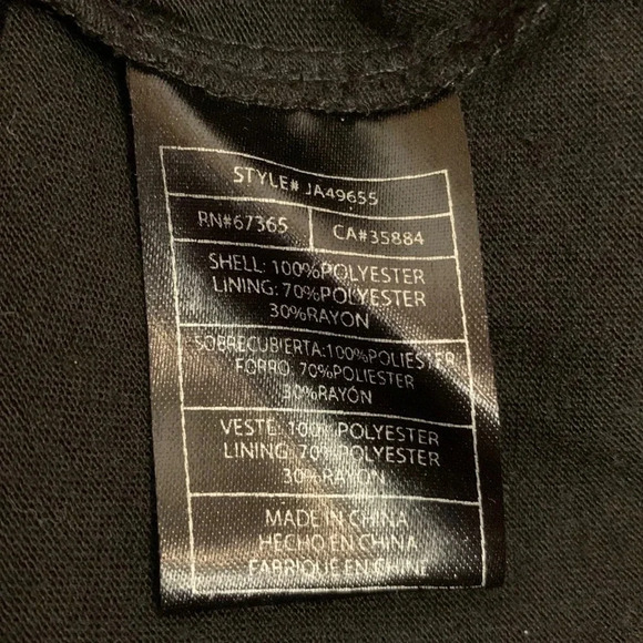 Jack by BB Dakota Black Tulle Silver Sparkle Elastic Waist Band Skirt Size Small - Picture 7 of 8